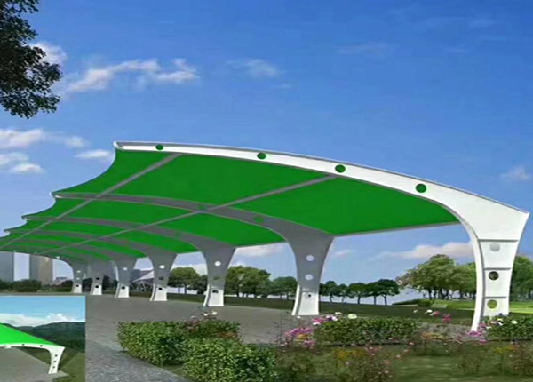 膜結構車(chē)棚的(de)顔色選取有(yǒu)什(shén)麽技(jì)巧？